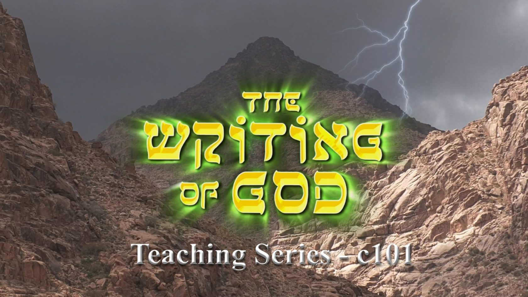 Writing of God Teaching Series